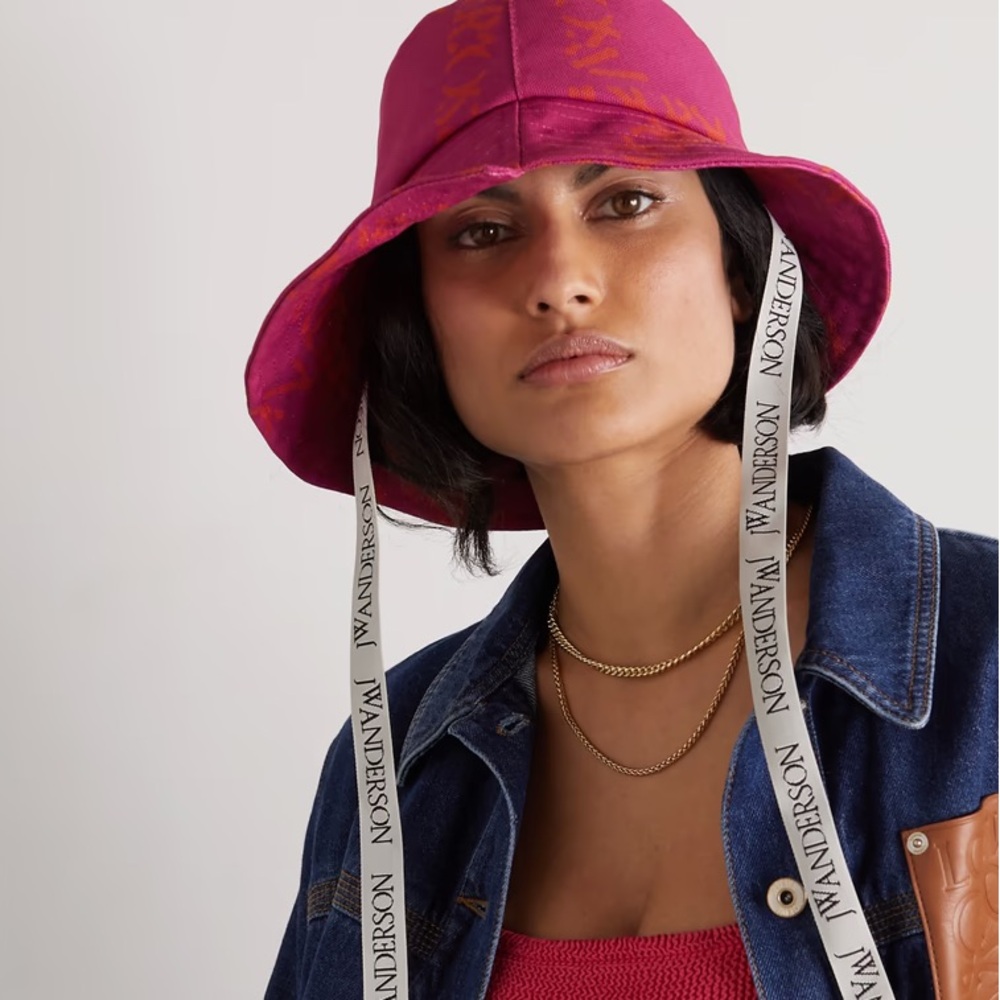JW ANDERSON Pink Bucket Hat